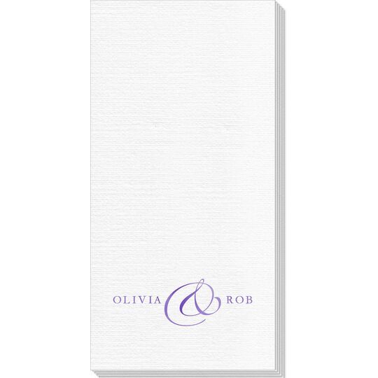 Elegant Ampersand Luxury Deville Guest Towels